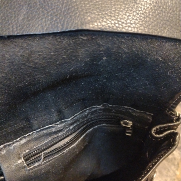 Vintage ROOTS Canada Brown Leather Mini back pack Bag Purse - Picture 5 of 5